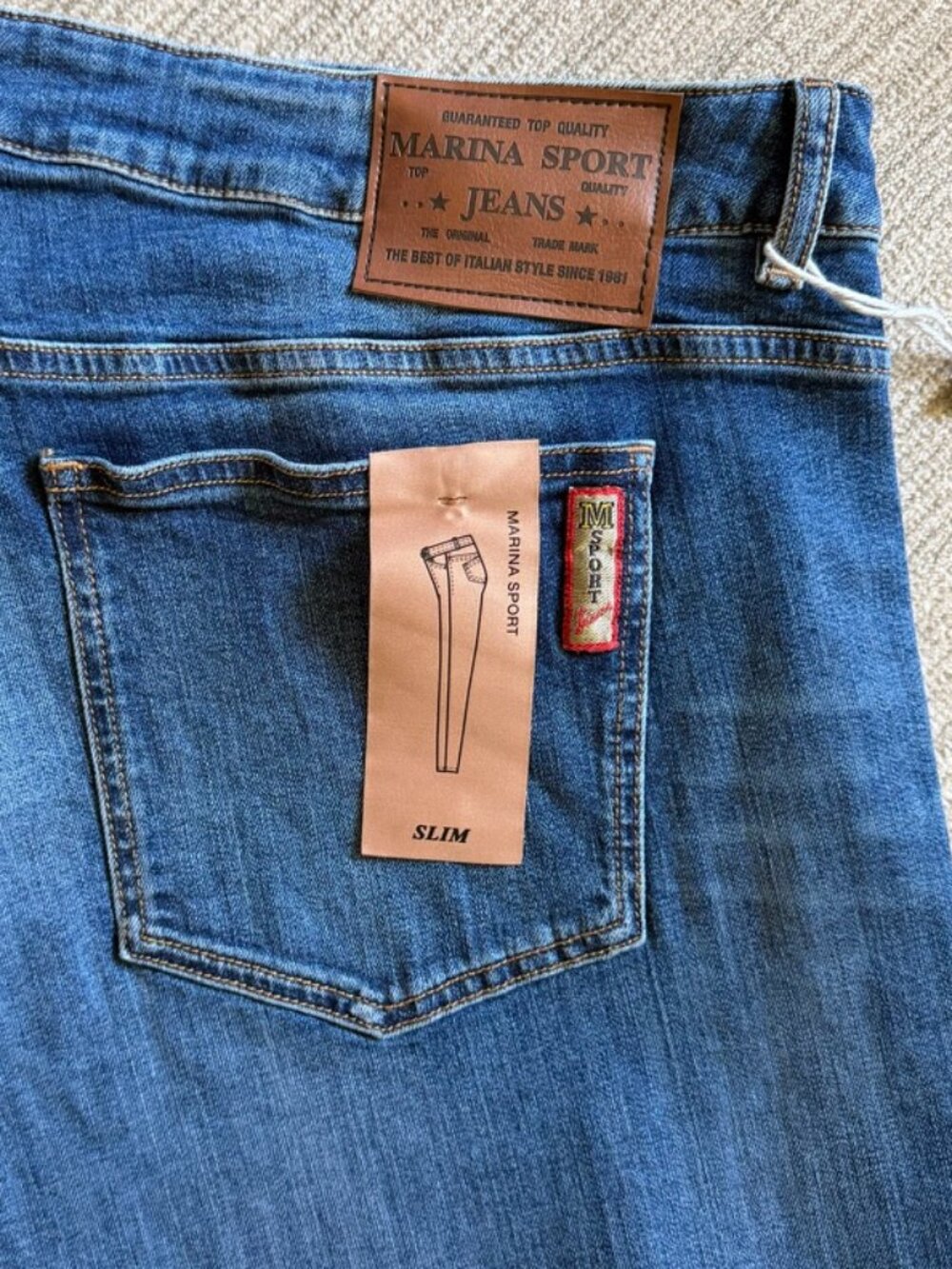 NWT - Slim Jeans by Marina Sport for Marina Rinaldi - Picture 7 of 8